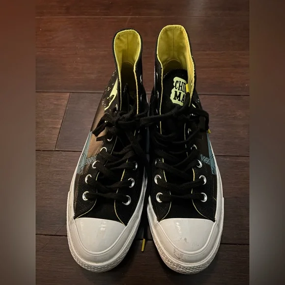 Converse Limited Edition China Town Glow in the Dark Batman Size 9 - Picture 5 of 9